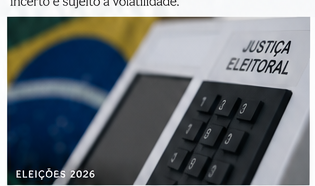 Eleição 2026 entrou no preço?