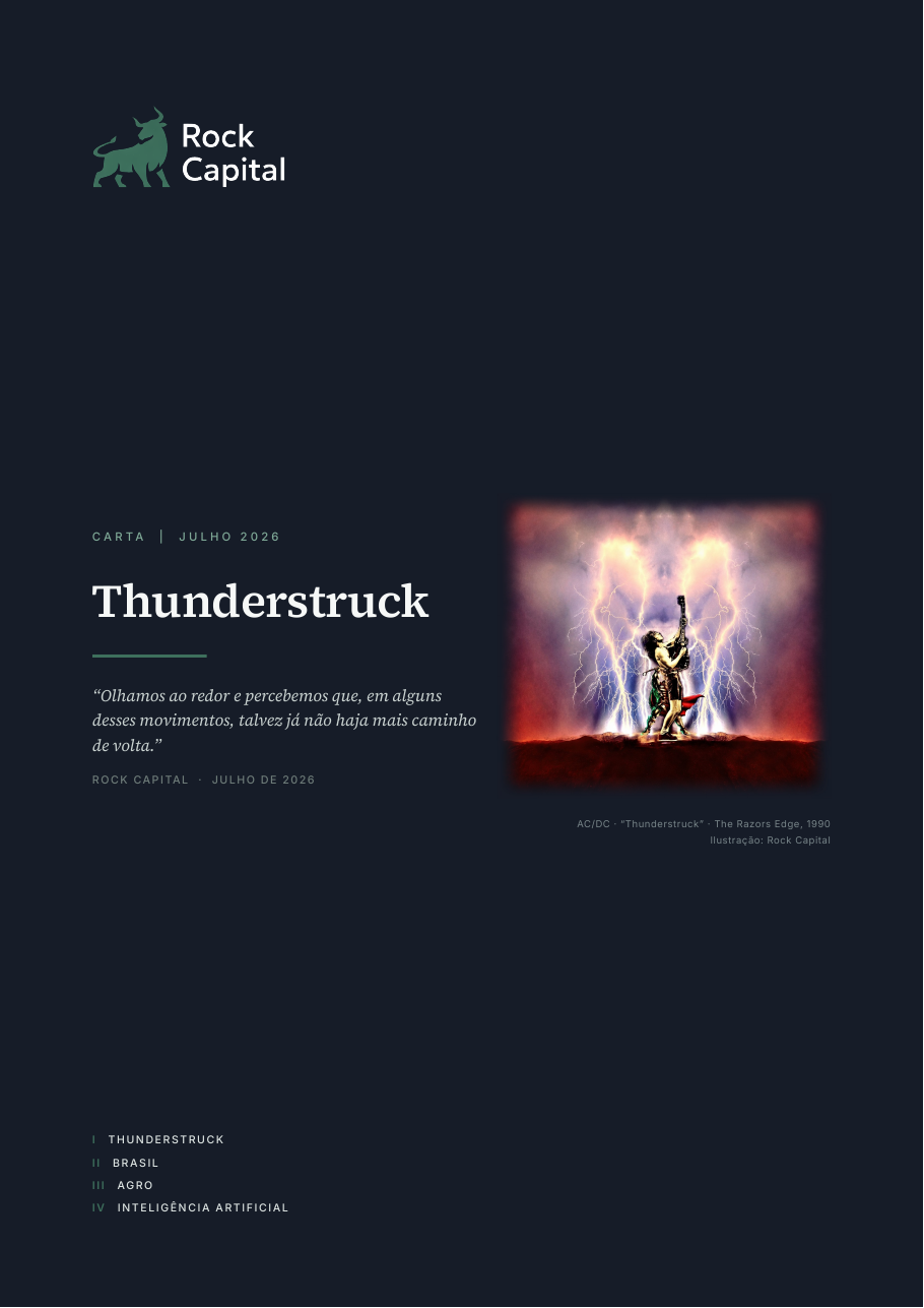 Capa da carta Thunderstruck