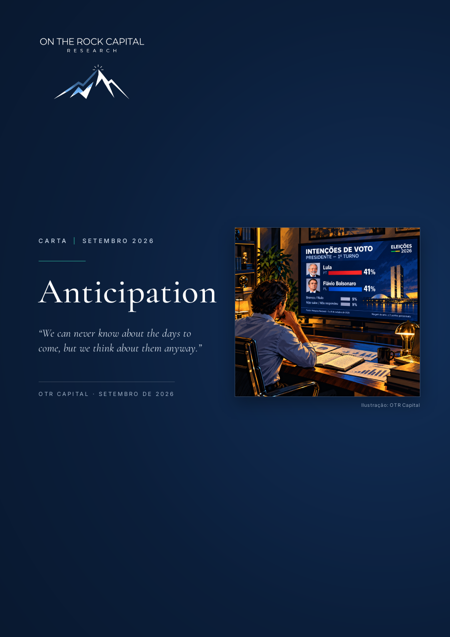 Capa da carta Anticipation